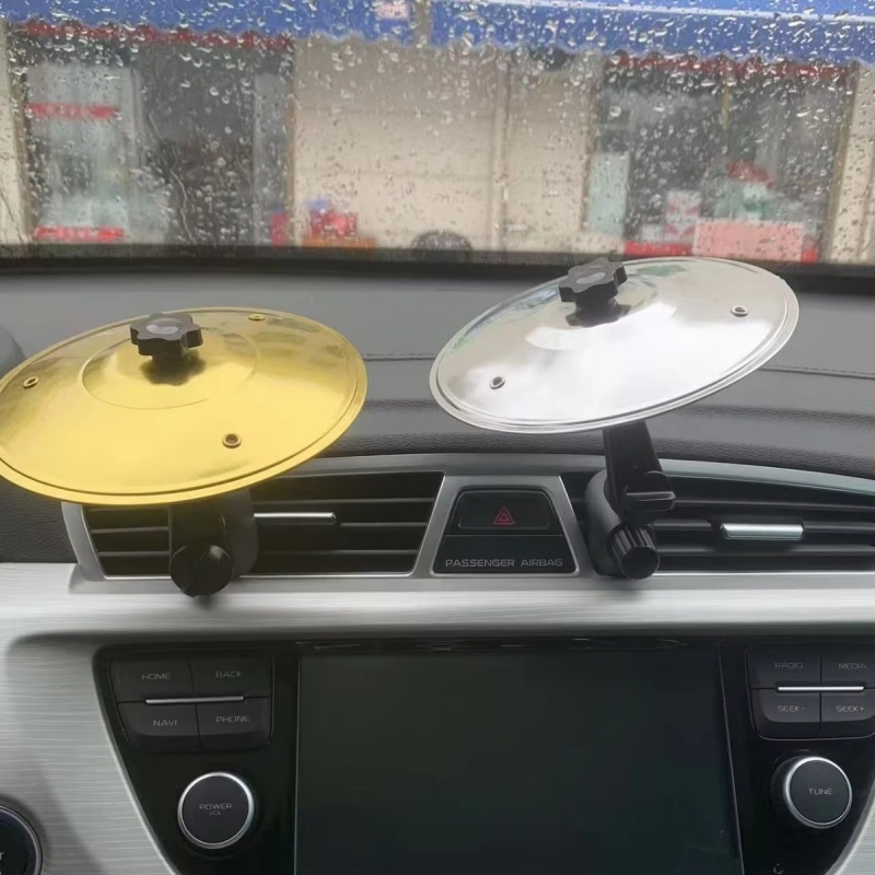 Interior Design Texture - ユニバーサルミニドラム、シンバルと衝突するデザイン、車用通気口装飾、頑丈な自動車内装アクセサリー、衝突防止設計