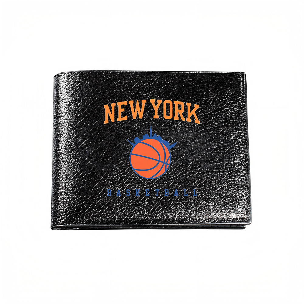 Interior Design York - ニューヨークバスケットボールロゴ メンズ財布 カードホルダー カジュアル ビジネス ファッションデザイン