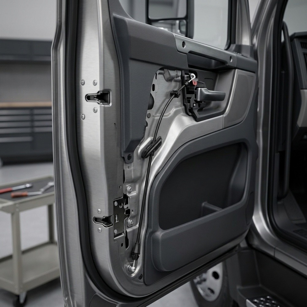 Interior Design And Construction - インテリアドアハンドルケーブル ドアラッチリリースケーブル 簡単な取り付けプロセス ABS素材構造 耐摩耗性デザイン