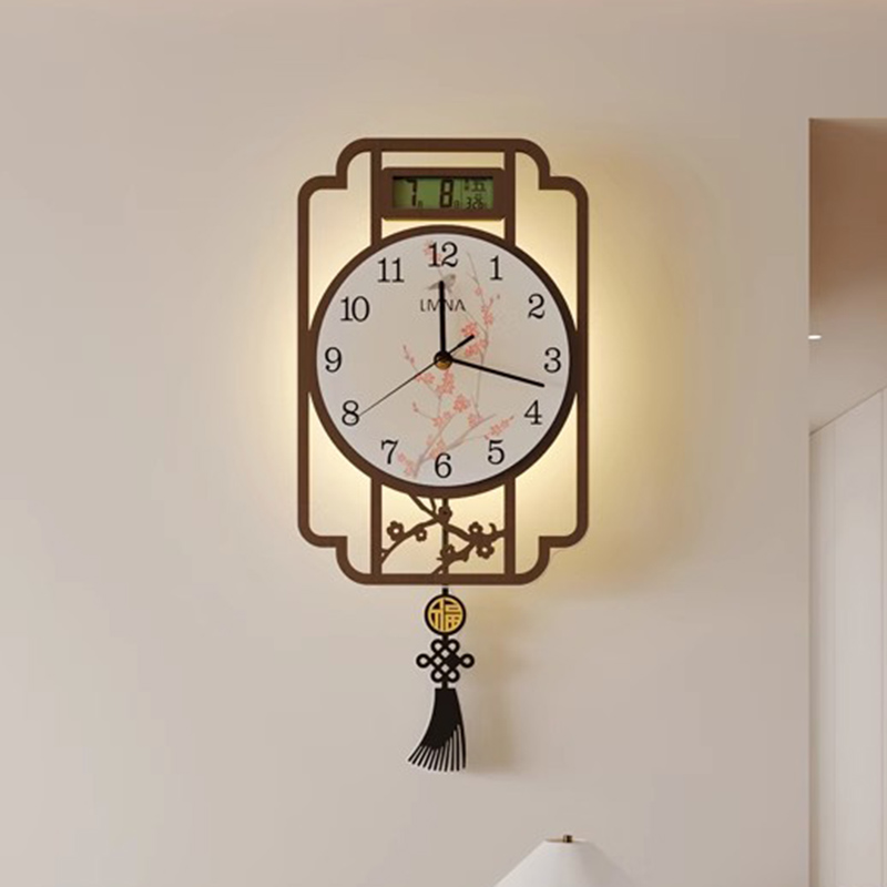 Interior Design Vintage Modern - デジタル高級壁掛け時計 リビングルーム ヴィンテージインテリア キッチン時計 壁掛け時計 モダンな寝室デザイン