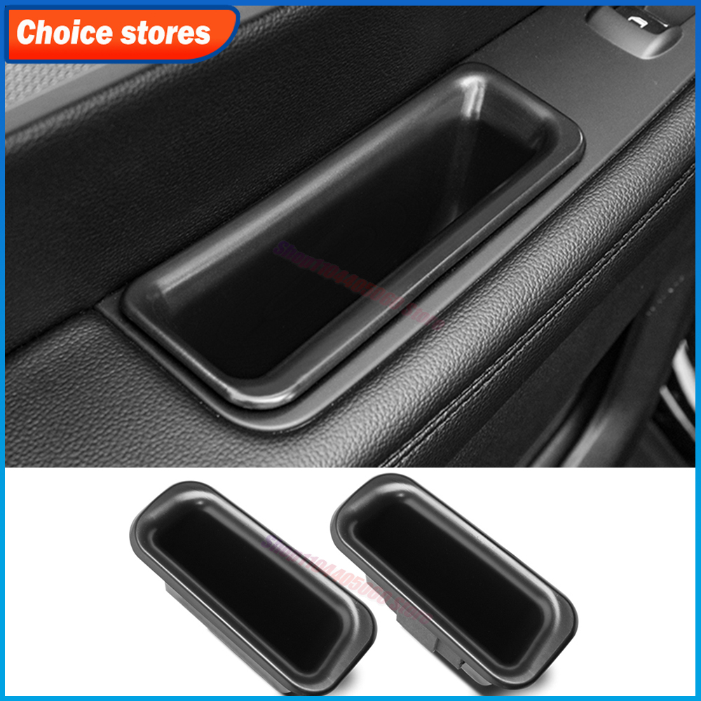Interior Design Co - 車のドア収納ボックス フォード エクスプローラー 2013-2019 フロント&リアドアオーガナイザー インテリアアクセサリー