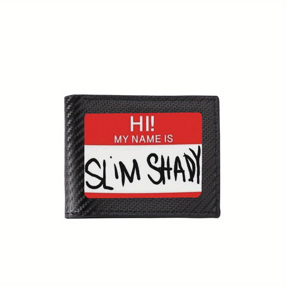 Interior Design Name Card - レッドタグ ハイネーム スリム シェイディ メンズ財布 シンプル