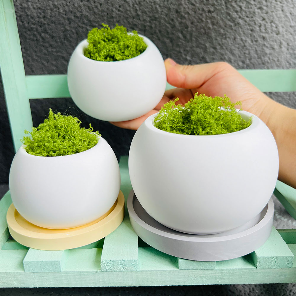 球形植木鉢シリコーン型 DIY キャンドルカップジュエリー収 - Ceramic Candle Vessel のレビューと価格