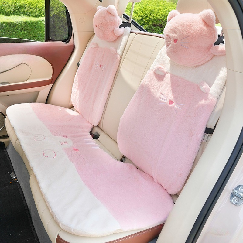 漫画風カーシートクッション ソフトファー 暖かい秋冬用ユニバ - Interior Design Warm のレビューと価格