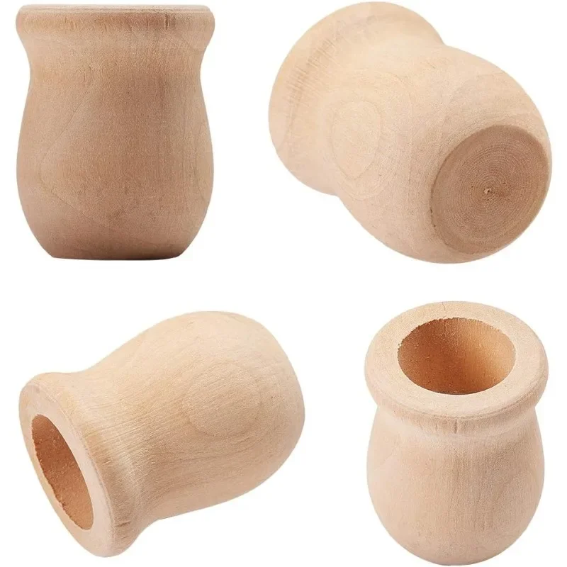 10 個 1.5 インチ 10 個未完成の空白の木製花瓶花瓶 - Ceramic Candle Vessel のレビューと価格