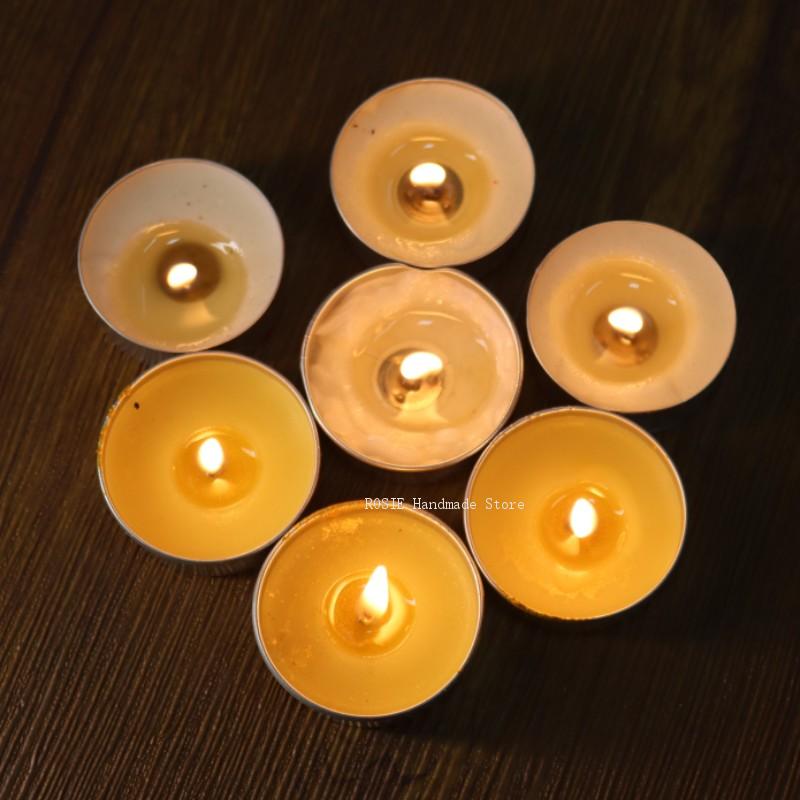 空のティーワックス丸型アルミボックス100ウィックステッカー - Ceramic Candle Vessel のレビューと価格