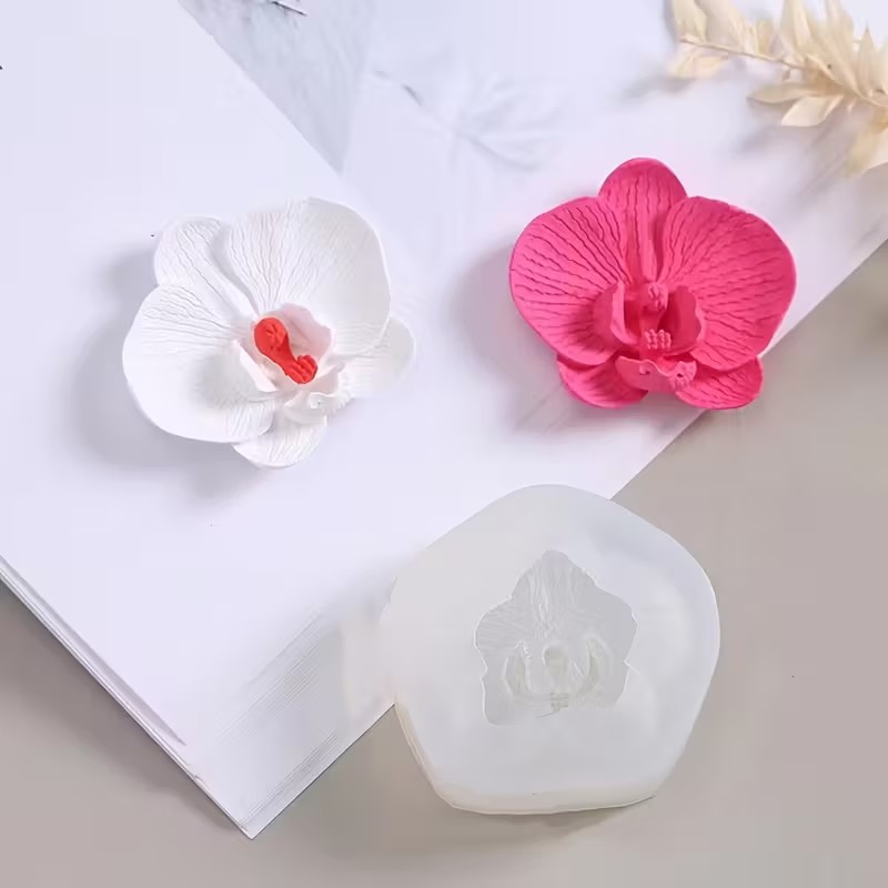 3D 蝶蘭シリコーンキャンドルモールドアロマセラピー石膏石鹸 - Ceramic Candle Vessel のレビューと価格