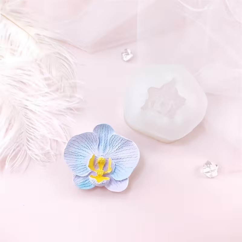 3D 蝶蘭シリコーンキャンドルモールドアロマセラピー石膏石鹸 - Ceramic Candle Vessel のレビューと価格