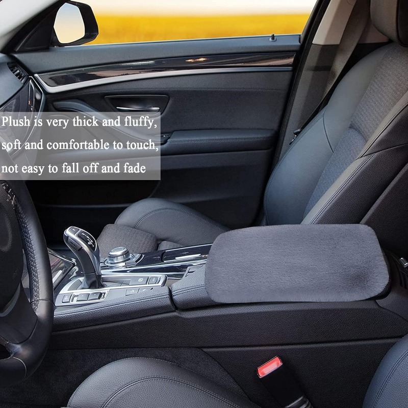 ユニバーサル車のアームレストカバーぬいぐるみ暖かいパッドアン - Interior Design Co のレビューと価格