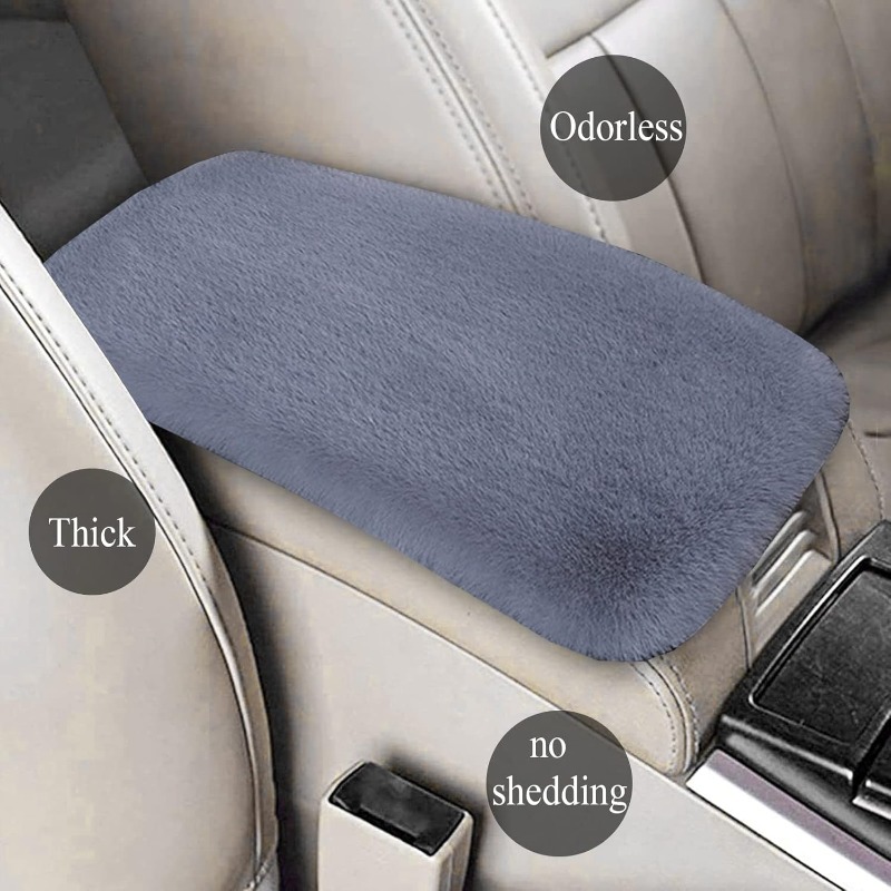ユニバーサル車のアームレストカバーぬいぐるみ暖かいパッドアン - Interior Design Co のレビューと価格