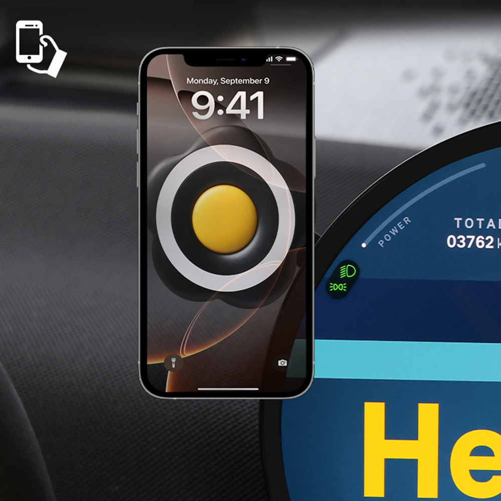 車載用マグネット式スマホホルダー ミニクーパー J01 J0 - Interior Design Texture のレビューと価格