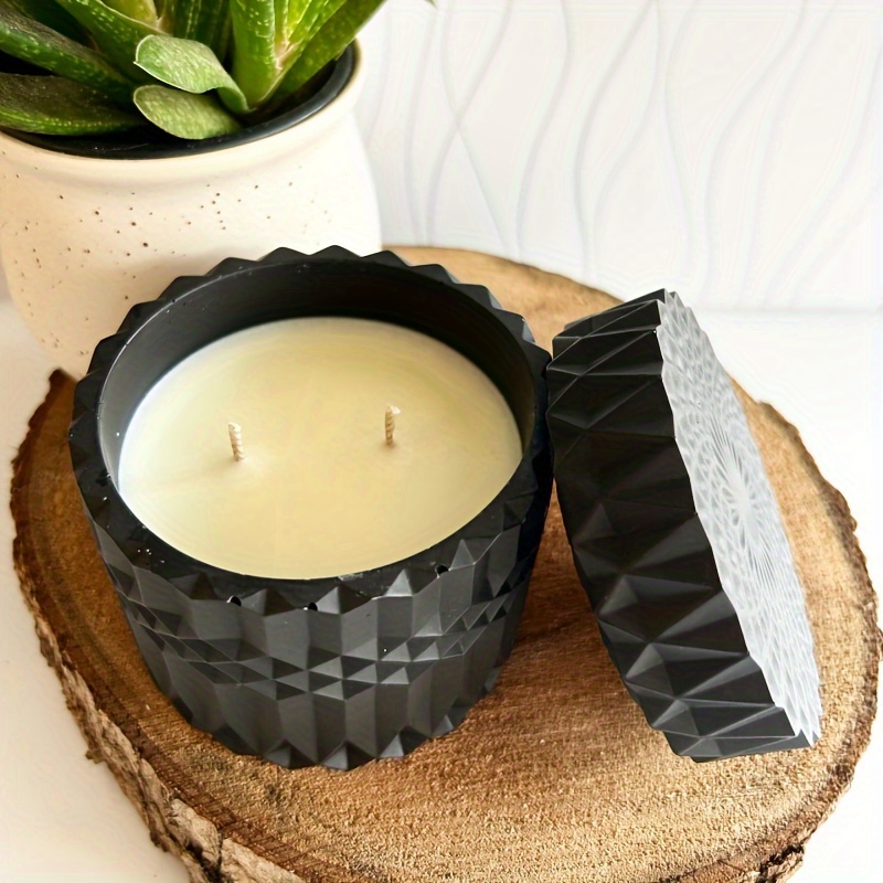 1セット リップルキャンドルカップ レジンモールド シリンダ - Ceramic Candle Vessel のレビューと価格