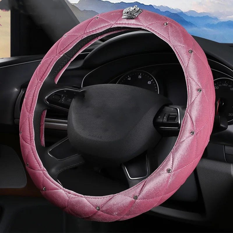 ユニバーサル 38 センチメートルステアリングホイールカバー - Interior Design Warm のレビューと価格