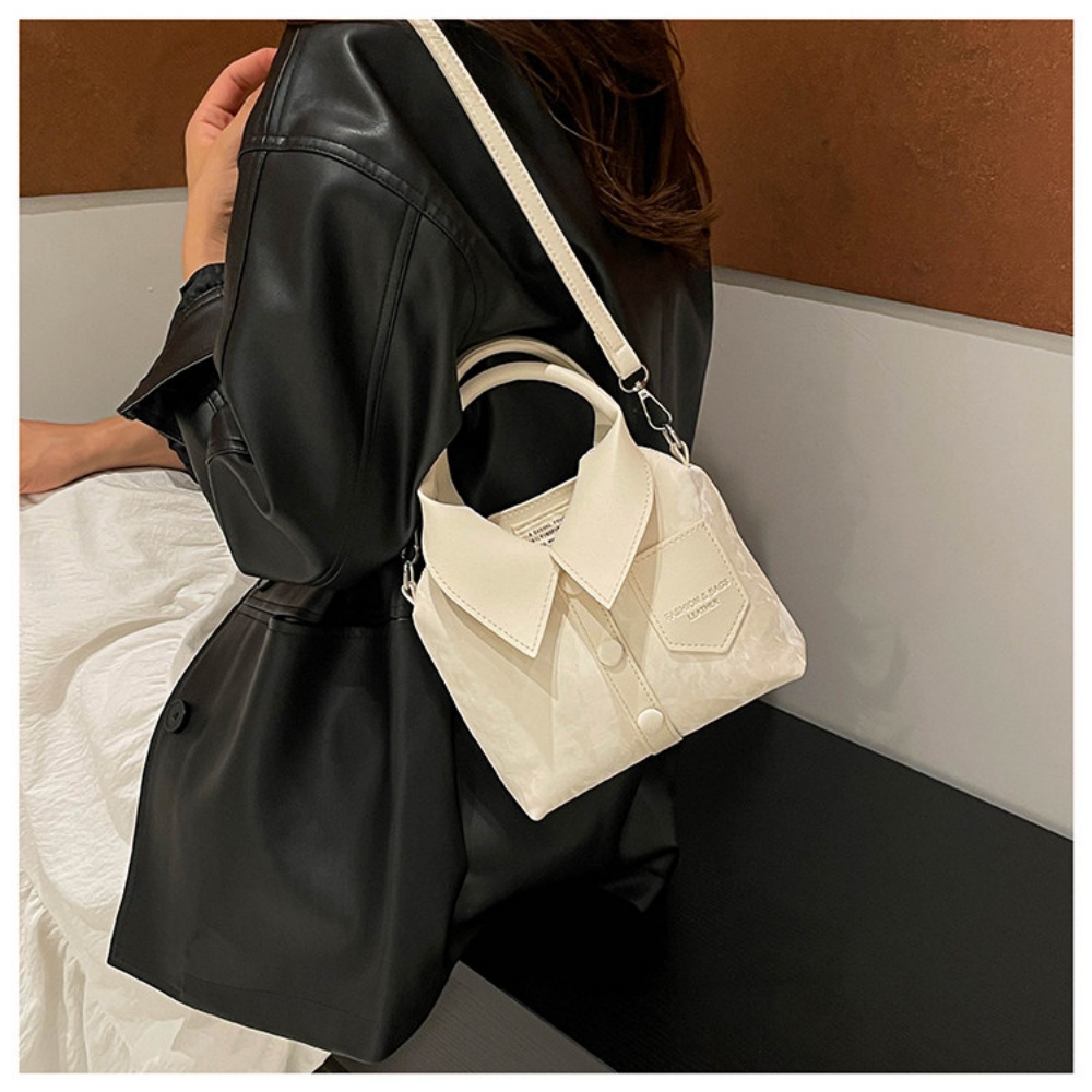 ニッチなユニークデザインのシャツ型ハンドバッグ ファッション - Interior Design Korean Style のレビューと価格