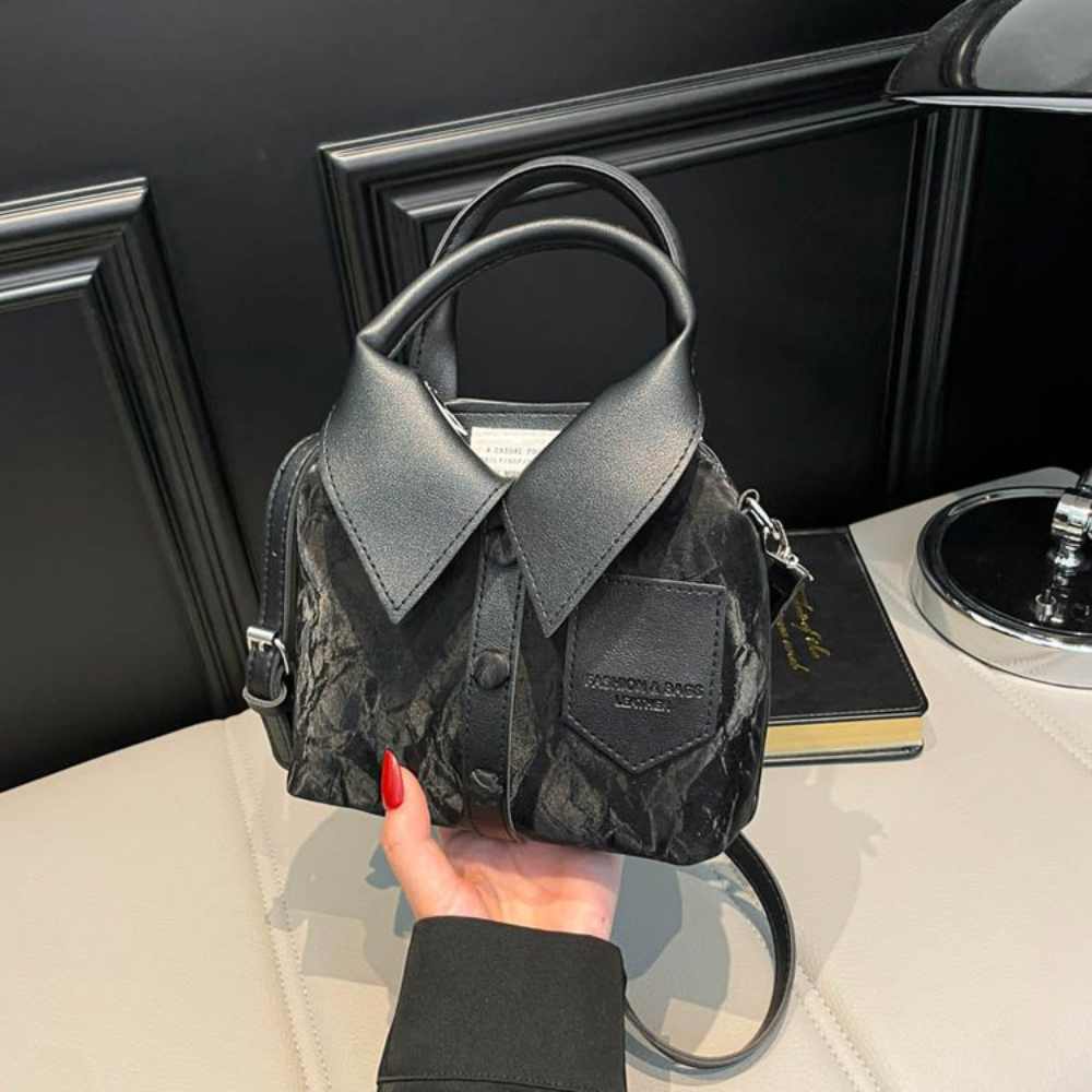 ニッチなユニークデザインのシャツ型ハンドバッグ ファッション - Interior Design Korean Style のレビューと価格