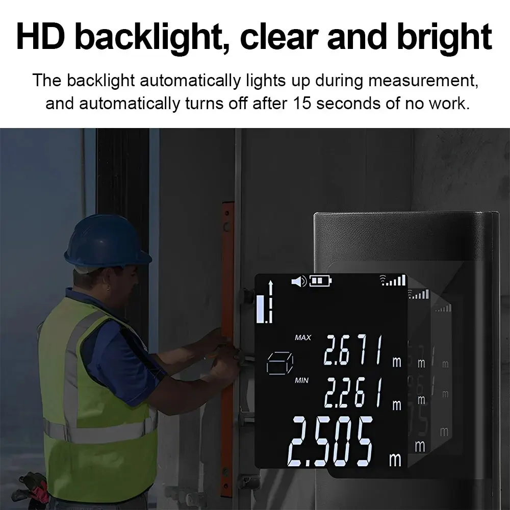 建設用レーザー測定器 40M/60M ポータブル距離計 US - Interior Design And Construction のレビューと価格