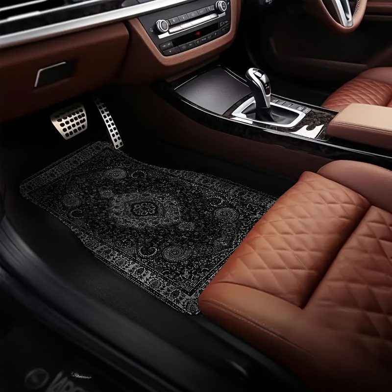 車用フロアマット 長方形 バンダナ柄 ラグ カーペット タピ - Interior Design Co のレビューと価格