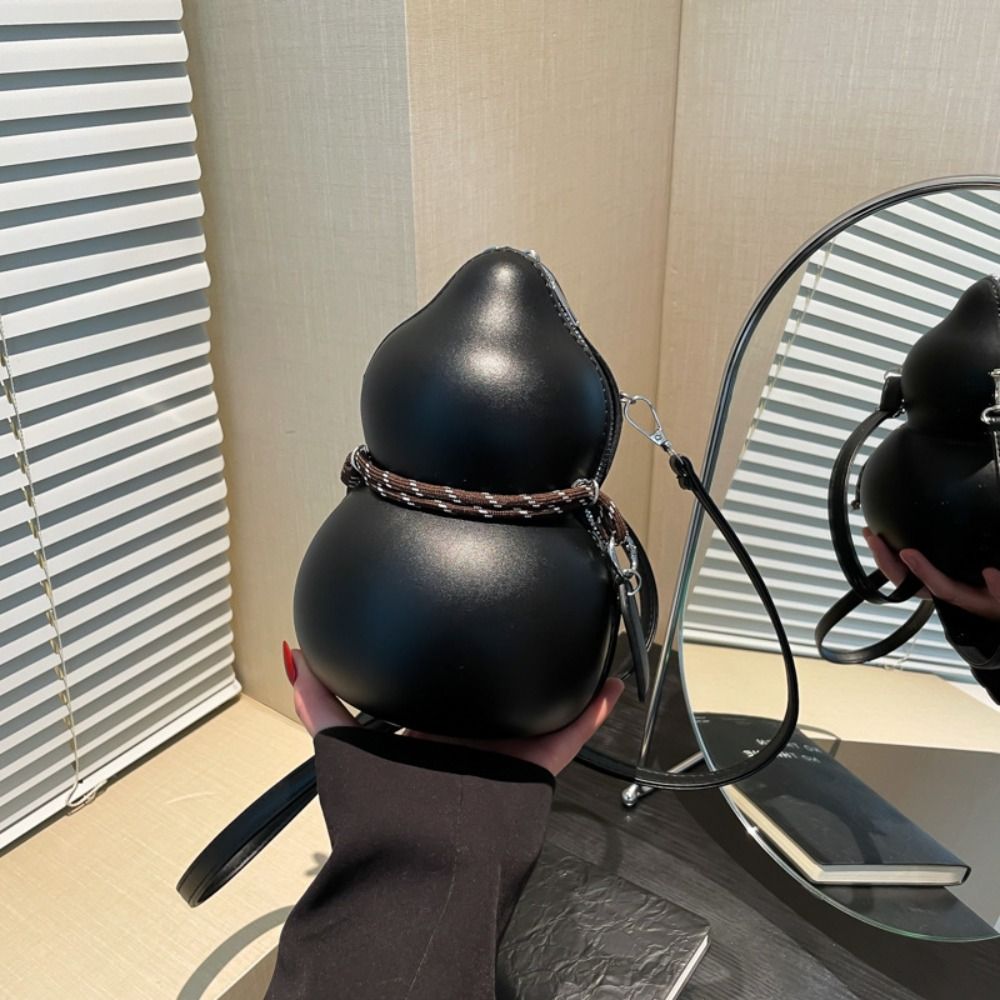 クリエイティブデザイナーひょうたんショルダーバッグ中国風太極 - Interior Design Style のレビューと価格