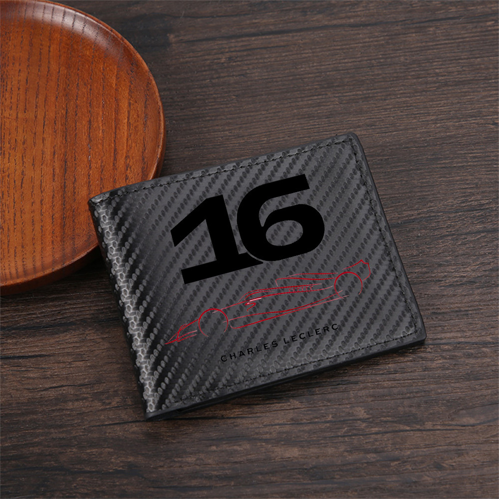 レーシングカーナンバー16ドライバーネームメンズ財布シンプル - Interior Design Name Card のレビューと価格