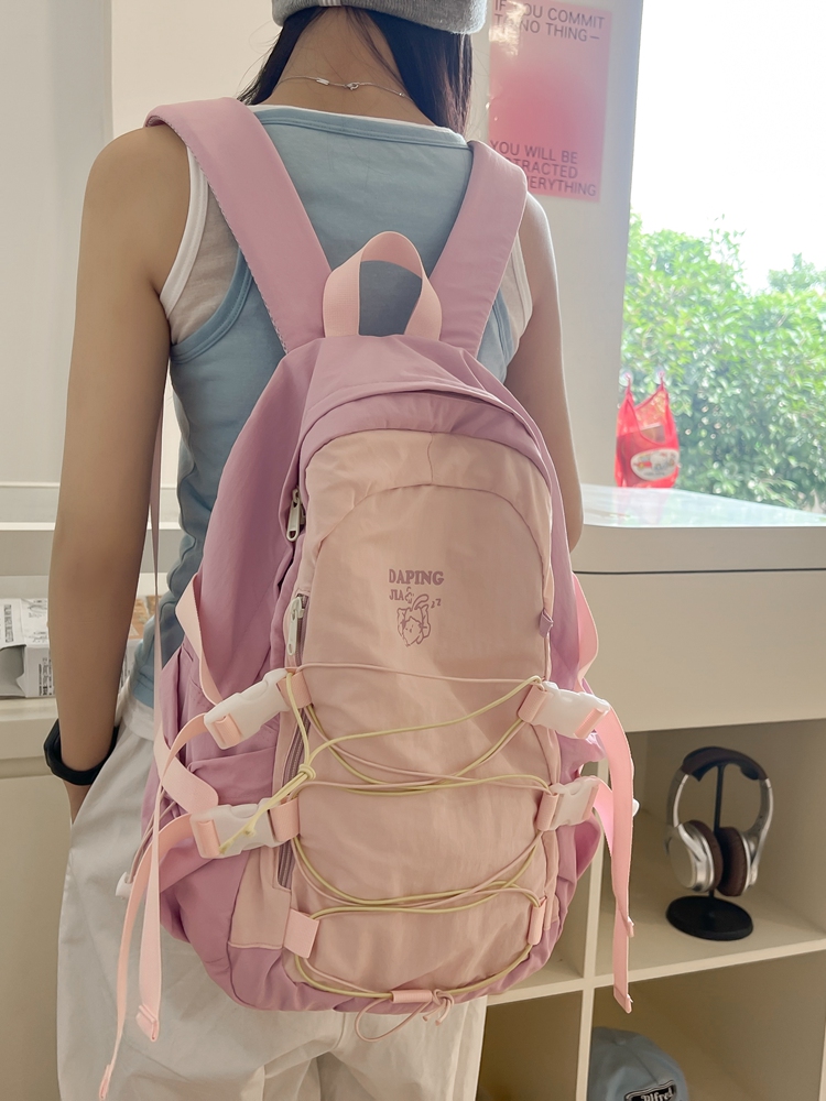 大容量の女性用バックパック,日本のカジュアルなコンピューター - Interior Design Korean Style のレビューと価格