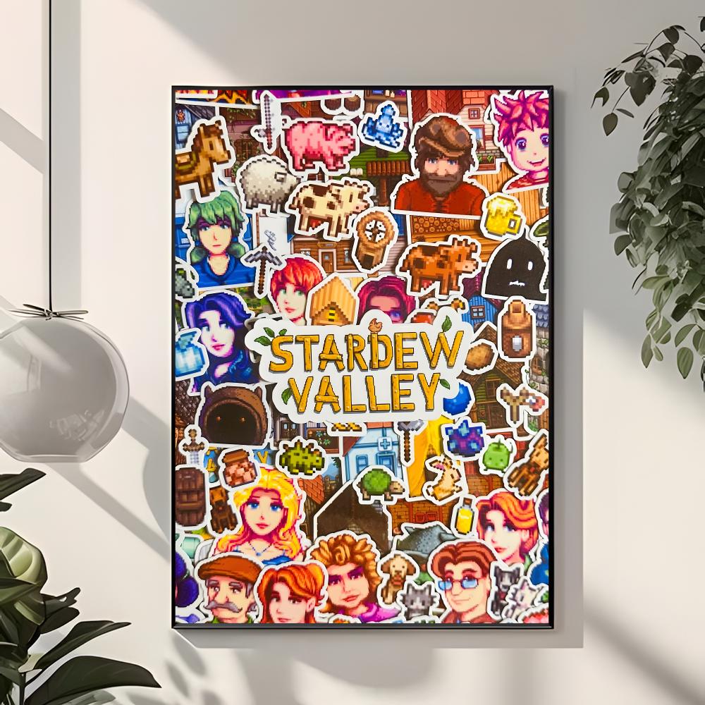 温かみのあるゲーム「スターデューバレー」のポスター。クラシッ - Interior Design Warm のレビューと価格