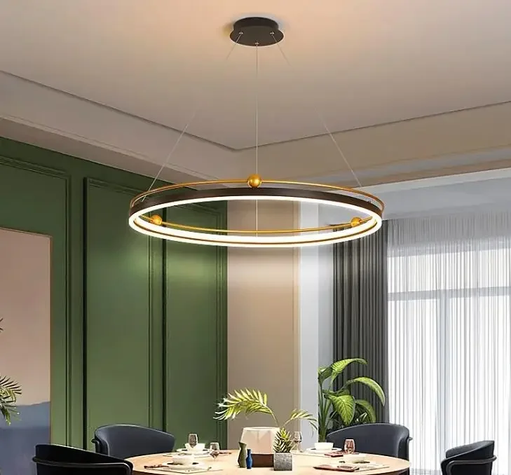 モダンなLEDシャンデリア、インテリアデザインエンジニアリン - Engineering And Interior Design のレビューと価格