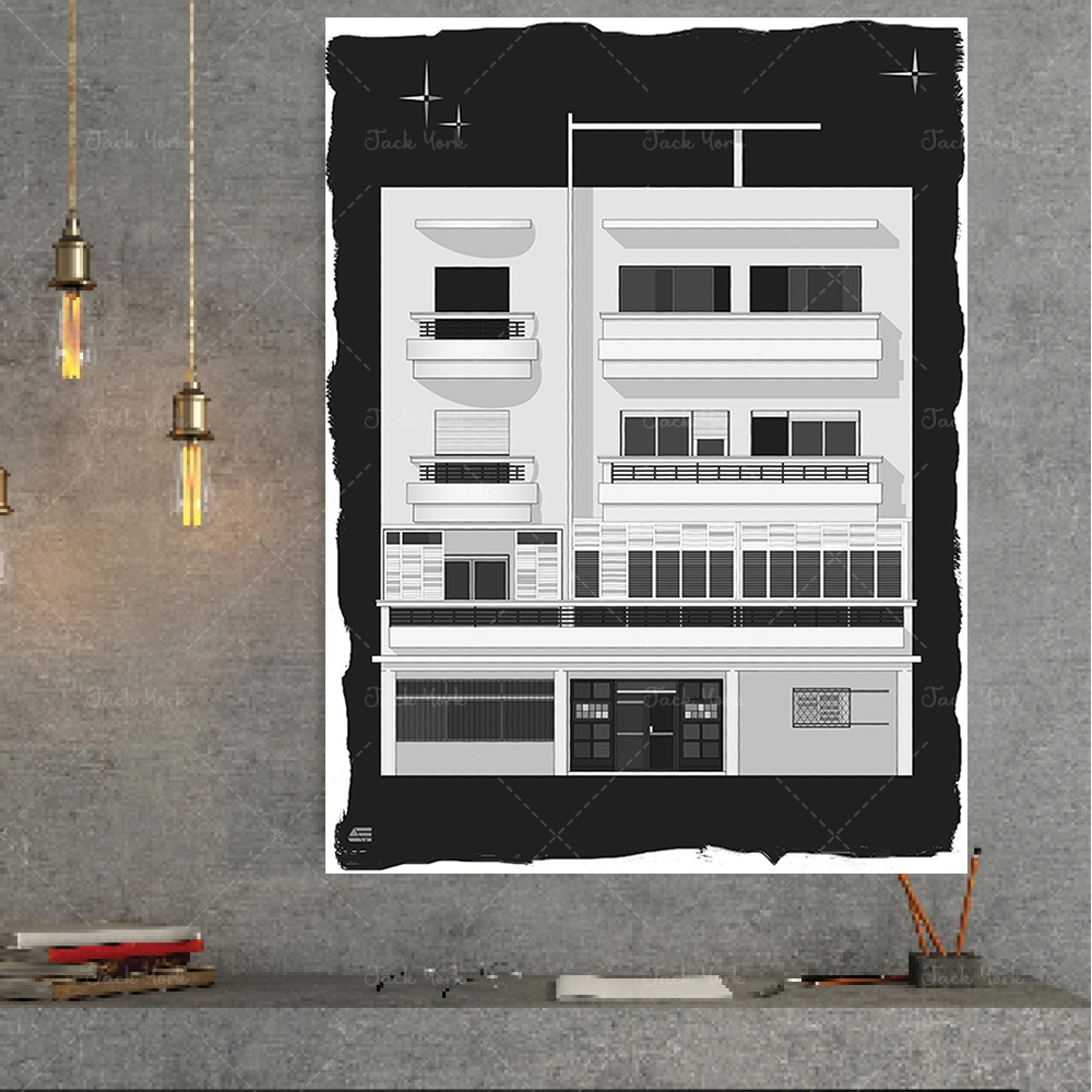 Bauhaus tel avivプリント | モダン | プ - Interior Design York のレビューと価格