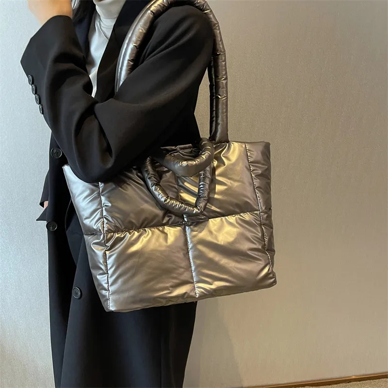 デザイナーふくらんショルダーバッグ女性キルティングスペースダ - Interior Design Warm のレビューと価格