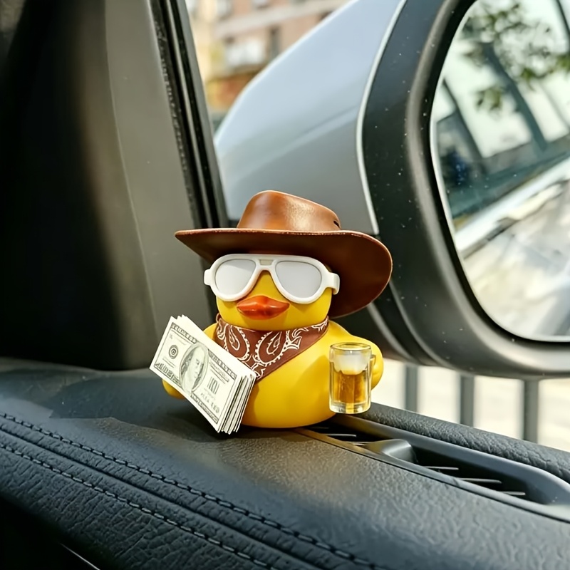 クールでスタイリッシュなお金を稼ぐためのアヒルの車飾り3/1 - Interior Design Texture のレビューと価格